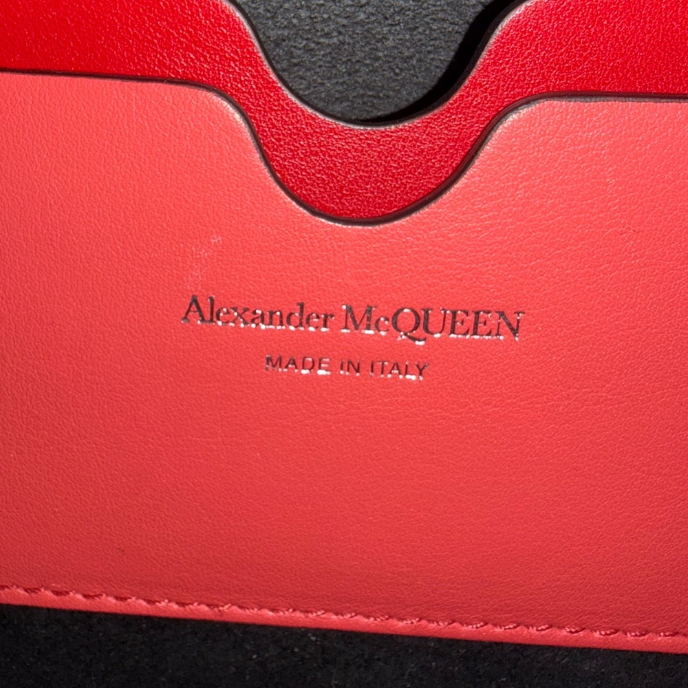 Alexander McQueen Short Story in coral $2,290 - Picture 9 of 15